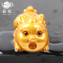 Discoloration tea favor ornaments lucky to ward off bad luck brave decoration boutique ke yang tea tea creative accessories tea pet