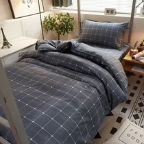 Fat Tiger student dormitory sheets three-piece bedding quilt cover single bed sheet 12 quilt cover 09 meters 4
