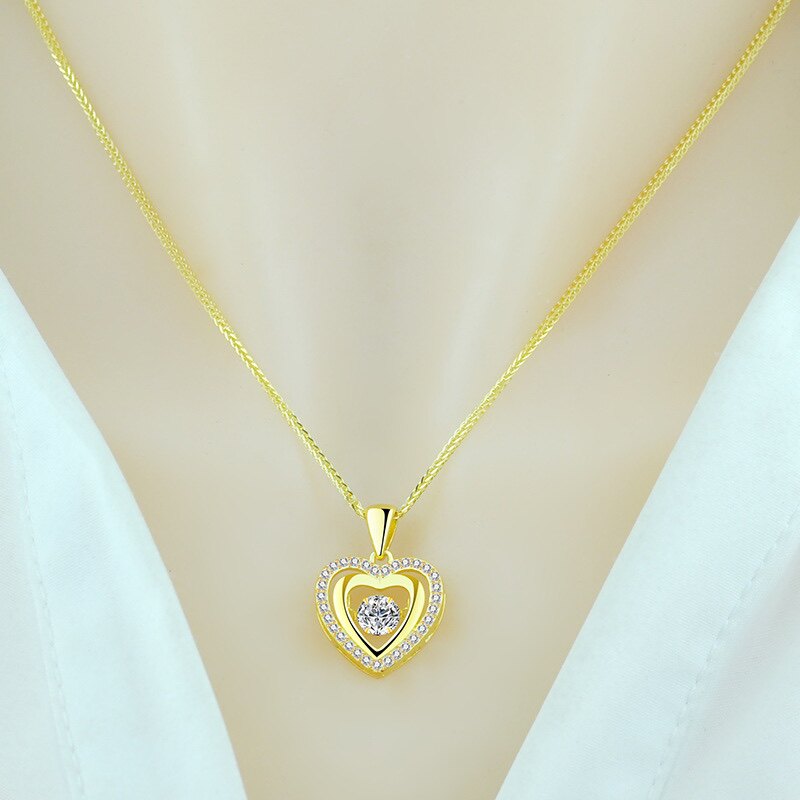 18k金项链彩金项链锁骨链 黄金玫瑰金项链女款750女士颈链肖邦链