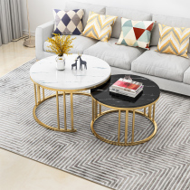 Light Extravagant Tea Table Small Family Type Minimalist Modern Creativity Small Table Mini Sofa Round Table Round Tea Table Living-room Home