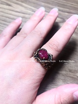 Artist jewelry · M ruby open ring 1380 deposit 900 non-refundable non-exchangeable
