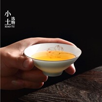 Kung Fu tea cup personal special lady single cup single Cup hand-painted bucket Master Cup ceramic cup small