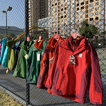 Autumn and winter three-in-one Jackets men couple matching windproof waterproof hooded jacket