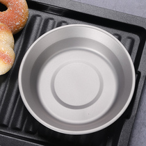 Range Rover outdoor titanium tableware plate camping home easy to clean healthy flying saucer plate fruit plate plate saucer 500ml