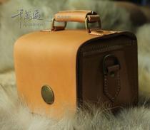 (Tens of millions of times)DSLR camera backpack Shoulder Satchel Vegetable tanned cowhide handmade