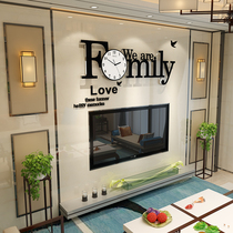 European-style clock wall clock living room light luxury net celebrity personality decoration wall clock household fashion simple atmosphere hanging watch