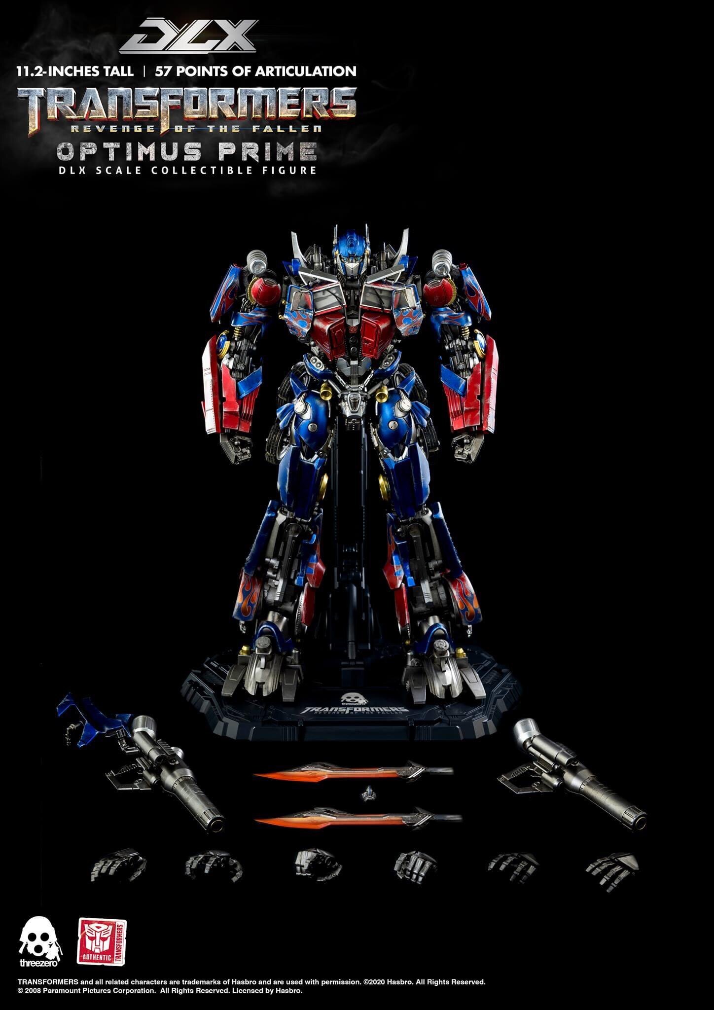 threezero dlx 变2 变形金刚2 擎天柱 可动手办 预定 保单-淘宝网