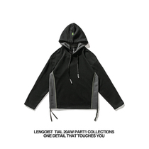 20AW mens and womens loose leisure amikaji versatile color color pullover sweater youth rope design