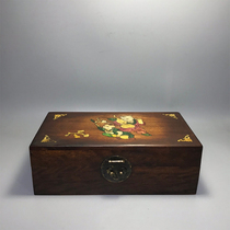 Collection rosewood inlaid color shell box-ZT6217