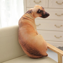 Lifelike pet Stuffed Throw Pillow Dog Printing Plush Pillows