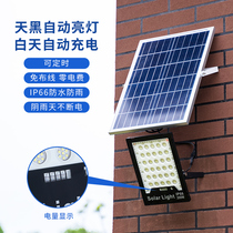 Fengming solar lights Outdoor garden lights Wall lights Rural new rural street lights Household 100W150W flood lights