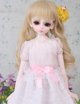 BJD SD wig 1 4 light gold curly hair M9011 613C (excluding hair accessories)