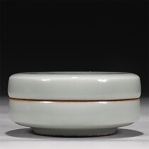 (Ghost Market)Pink Green Enamel Cover Box wg2184