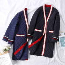 Material super-value hit color webbing ultra light female V collar straight cylinder 90 duck suede long down jacket jacket 64030