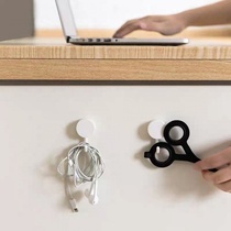 Sticky Hook Creative Cute Viscose Hostel Hook Wall Free to punch toilet kitchen Home wall Strong hook