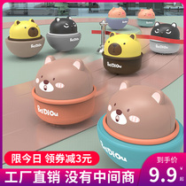 Childrens inertial car pullback pressing toy Baby educational toy car 1-2 years old baby 3 boy 4 set 5