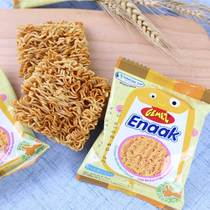 Indonesian imported snack Gemez chicken barbecue chicken Spicy Crispy Noodles instant noodles 16g