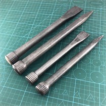 Chisel cement chisel manual pointed chisel iron artifact flat shovel tungsten steel tool fitter cement stone steel chisel