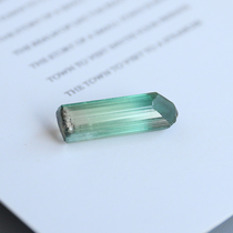 7 17 Carat Bicolor Blue Beers Nude Stone Original Stone Glass Body Original taste Inlaid men and women Pendant Custom Jewels