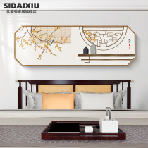 Headboard Decoration Painting Master Bedroom Light Extravaganza Apartment With Good Impression Visual Studio Day Style Hand Decoration Painting