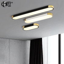 Strip suction light led cloakroom lamp rectangular minimalist modern entrance to the house Genguan Light Corridor Aisle Balcony light