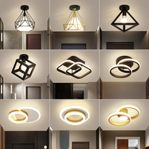 Nordic aisle light Corridor light Entrance door entrance lighting Modern simple net Red Balcony ceiling light Creative bedroom