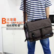 Geniever 11106 Single Shoulder Photography Canon 5D4 Nikon D850 SLR Camera Bag Digital Crossbody Large Capacity Male