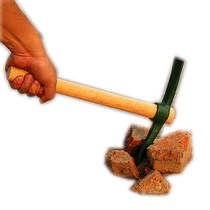 Portable Changlin outdoor small pickaxe folding shovel hoe digging bamboo shoot tree roots agricultural mountaineering pickaxe manganese steel cross pickaxe head