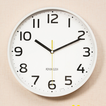 Nordic Light Lavish Hanging Clock Walking Time Silent Minimalist Creative Home Living Room Quartz Wall-mounted Wall Clock Bedroom Silent Clock Table