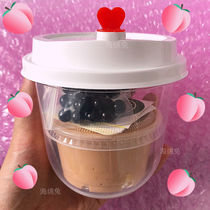 Pearl milk tea foaming gum children non-toxic SLym set mesh red mud fat cup toy grandfathers tea bubble tea