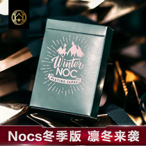 Huiqi Imported Collection Flower Cut Poker Winter Noc Winter Edition Fashion Creative Trend Card