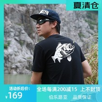 (Bole Luya)BASSHOW 2016 new Luya fishing cotton T-shirt chase section