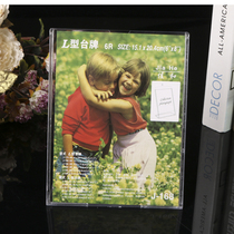 Direct sales L-shaped plastic table card Table card Table card Table card Wine card Menu card Display card Stand card 178x128mm