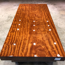 Size: 176-82-10 bar flower large plate solid wood log red wood tea table tea table desk boss table flower pears