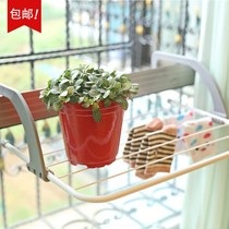 Outdoor high-rise balcony outdoor windproof shoe rack outside the window stainless steel shoe rack outdoor drying hanger rack