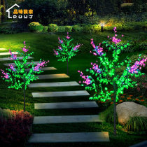 led luminous tree landscape lights lawn lights landscape tree lights decorative lights garden lights simulation lilac tree garden lights