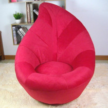 Special price fabric single lazy sofa leaf sofa cute creative computer chair small sofa rotatable small apartment