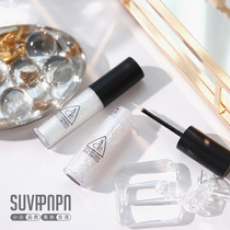 3ce crystal diamond double note pearlescent liquid eye shadow Super Flash shiny big sequin silkworm tears eye makeup a tear