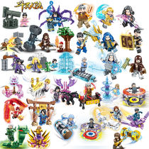 Blind Box Tang Tripper Rou Mainland Legend Ultimate Soul Beast Gold Sacred Dragon Magic Spider Deer King Building Blocks Assembled Childrens Toys