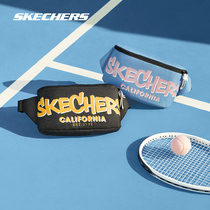 Skechers sktch crossbody bag men and women running bag summer wild sports bag ins shoulder bag large capacity chest bag