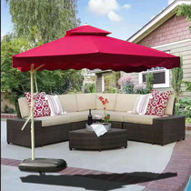 Outdoor leisure courtyard umbrella sunshade beach umbrella sun umbrella balcony terrace umbrella advertising umbrella jamb umbrella wrench umbrella