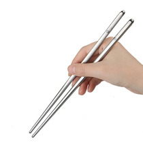 Cutlery Pure Titanium Antibacterial Chopsticks Hollow Outdoor Home Anti-slip Mold High-end Tableware Metal Chopsticks Spoons Forks