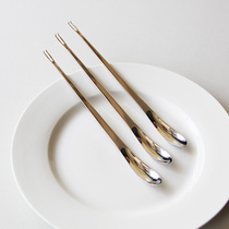 18 10 Food grade stainless steel crab needle export quality eat crab tools crab fork crab spoon crab pick