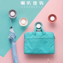 Sticky hook creative cute wall hanging wall key door without hole kitchen small hook Strong adhesive wall hook