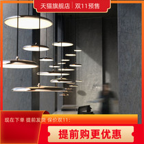 Simple modern creative metal line lamp fashion restaurant bedroom Cafe LED Art decorative chandelier single head