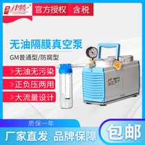 Tianjin Jinteng GM-0 33 1 0A Micro-type oil-free diaphragm vacuum pump pumping laboratory portable