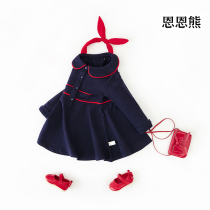 Girl dress 2021 autumn girl dress Autumn Spring Autumn princess skirt little girl foreign air long sleeve Autumn Tide