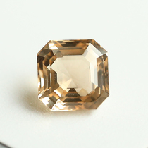 3 13 carat natural light orange beech naked stone clean shiny Ascheche private custom