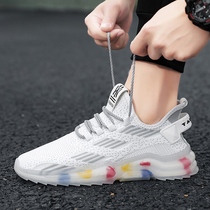 Men Shoes Winter Students Casual Coconut Shoes 2021 New Popcorn Sneakers Sneakers Net Red Popcorn Trendy Web Face Shoes