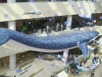 Ocean theme business beauty Chen Shenzhen custom-made all kinds of large commercial dolphin shape ocean world